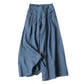 ✨REA – 50 % RABATT👖Dambyxor i bomull och linne med vida ben