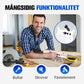 Dubbelsidigt bultmätkort (rostfritt stål)💥