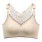 🦋 50% RABATT NU! 👙 Bygellös BH med Fjärilsbroderi – Is-silke Komfort & Lyft – Perfekt för Plus Size – Bär Hela Dagen 💕
