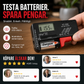 🛒 50% RABATT NU! 🔋 Universell digital batteritestare – Lättavläst display, Kompakt & Enkel hantering – Perfekt för Bilbatterier, Lilla batterier, Verktyg & Hushållsbruk 🌿