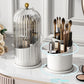 🌸 50 % RABATT JUST NU! 🌸 Tandborsthållare med skjutbart lock – ett snyggt litet förvaringsställe för dina tandborstar. Väggmonterad, dammtät och perfekt för små brittiska badrum och badrum i sovrum 🏠