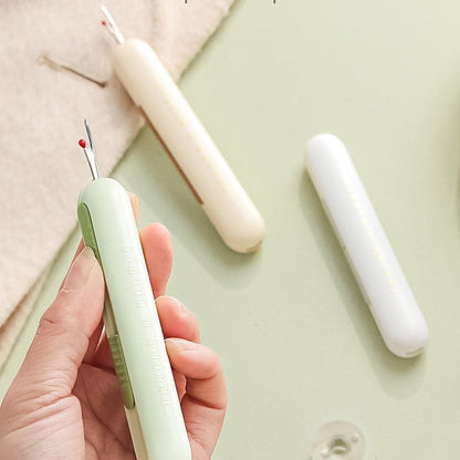 🧵 2-i-1 nålträdare och sömsprättare – gör sömnad enklare för alla
