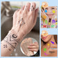 💥Set Temporära Tattoo-Pennor – 10-färgiga Kroppskonstpennor🌈