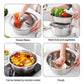 🥣 50% RABATT NU! 🍽️ Multifunktionell Behållare i Rostfritt Stål från Tyskland – 3-delat Set – Perfekt för Siktning, Rivning & Förvaring – Livsmedelsklassat 201 Rostfritt Stål 🍲