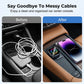 📱50 % RABATT JUST NU! 🔥【Plug and Play! Trådlös anslutning 🔥 2-i-1 trådlös adapter – iPhone & Android Auto, förvandla din bil till en smart biograf på några sekunder】