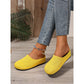 👡 50% RABATT NU! 🌬️ Damernas andningsbara stickade påklingsmules 🌸