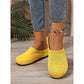 👡 50% RABATT NU! 🌬️ Damernas andningsbara stickade påklingsmules 🌸