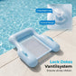🏊‍♀️50 % RABATT!☁️ Hudvänlig flytande solstol i PVC – hudvänlig, bekväm, perfekt för poolen och havet. 🔥💦