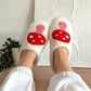 [Present till älskare+Köp 2 och få fri frakt]❤️Inomhus Anti Slip Plysch Tofflor För Par