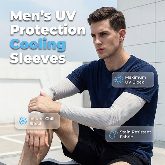 UV-skyddande andningsbara kylande arm sleeves