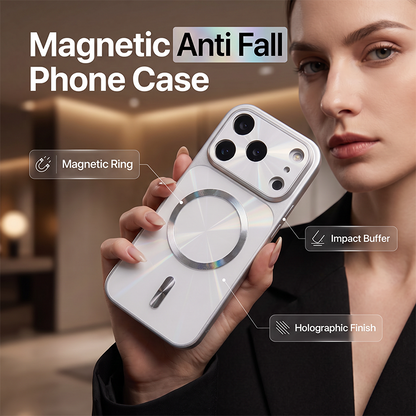Magnetiskt mobilskal som förhindrar att telefonen faller