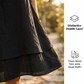 👗 50% RABATT NU! Kortärmad klänning i avslappnad stil med lös passform – dubbellagersfåll, rund halsringning & andningsbar bomull-linne – perfekt för strand, brunch och vardag 🌸✨