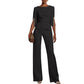 ✨Elegant, smal jumpsuit med pärldekoration