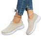 Andningsbara, bekväma slip-on-skor för damer