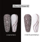 💅 50% RABATT NU! Reflekterande glitter gel nagellack – tunna penseln, hög pigmentering & 12 nyanser – håller i upp till 30 dagar – perfekt för bröllop, fest och tävlingskonst ✨💎