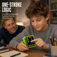 Interaktivt LED-logikpusselspel för barn