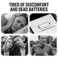 Trådlösa Bluetooth 6.0-hörlurar med klämfäste och in-ear-design
