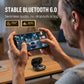 Trådlösa Bluetooth 6.0-hörlurar med klämfäste och in-ear-design