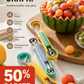 ✨ Elevate Your Fruit Preparation Game—The 3-in-1 Multi-Function Melon Ball Scoop & Carving Knife Set! ✨